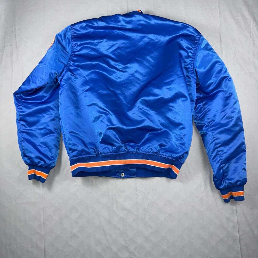 Vintage Starter New York Mets MLB Satin Bomber Jacket Size Large - Picture 2 of 11